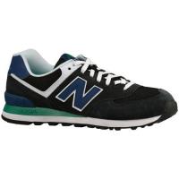 new balance 574 new balance voor heren loopschoenen zwart blauw Nieuwe Goedkope ezb1y426